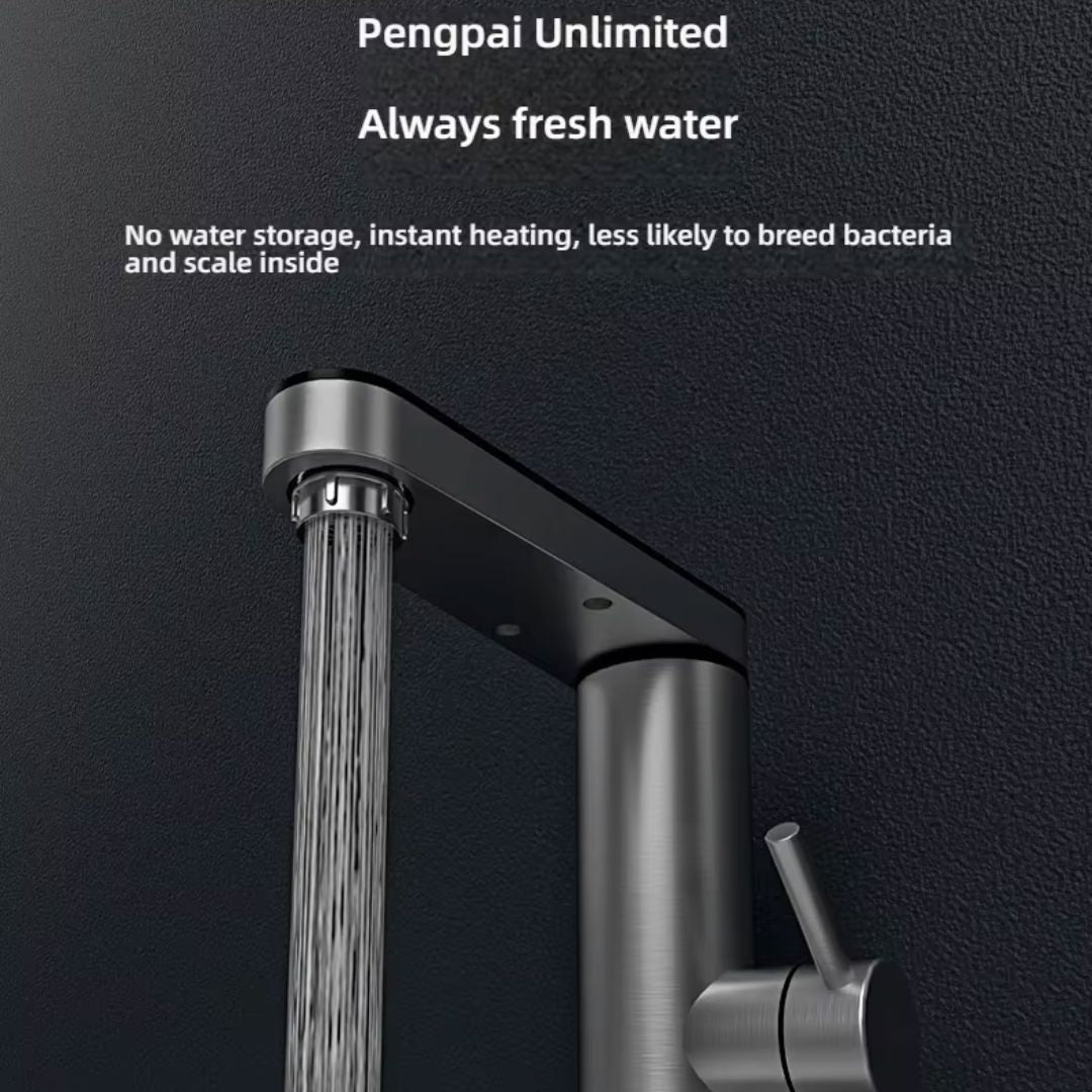 Three adjustable water pressure modes on the ThermoFlex tap
