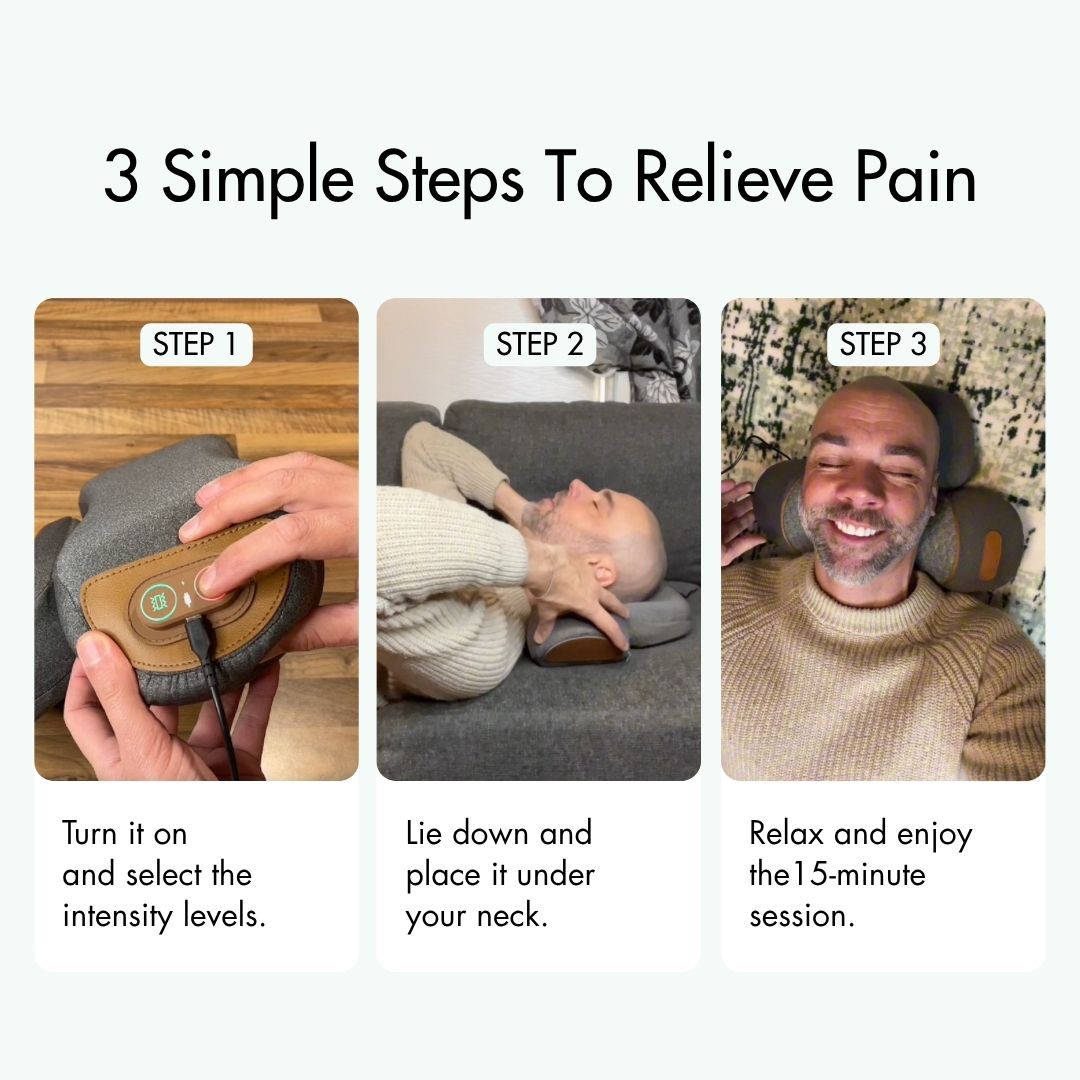 NeckEase™ — 3-in-1 Cervical Therapy Device