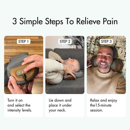 NeckEase™ — 3-in-1 Cervical Therapy Device