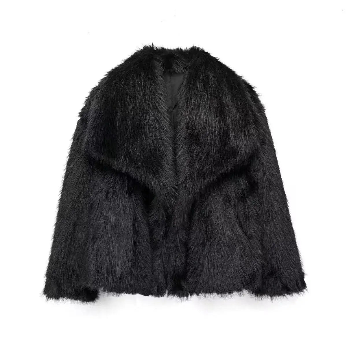 Women's Faux Fur Winter Coat – Soft & Warm
