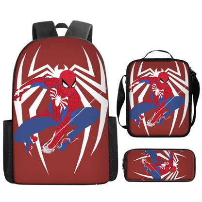 Spider-Man Kids’ School Kit: Backpack, Lunch Bag & Pencil Case