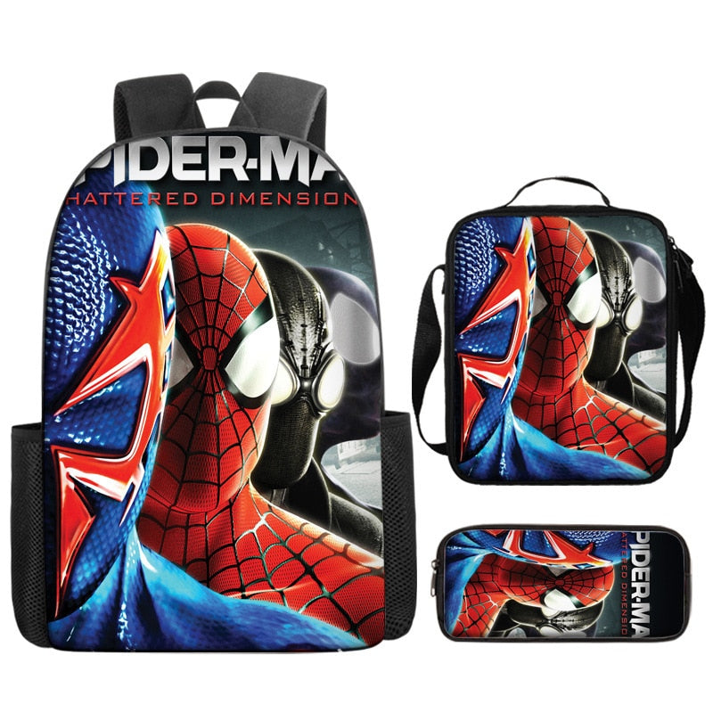 Spider-Man Kids’ School Kit: Backpack, Lunch Bag & Pencil Case