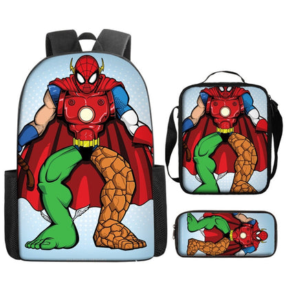 Spider-Man Kids’ School Kit: Backpack, Lunch Bag & Pencil Case