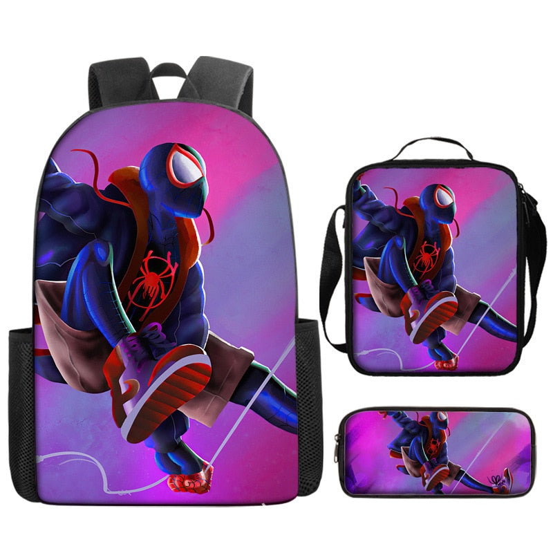 Spider-Man Kids’ School Kit: Backpack, Lunch Bag & Pencil Case