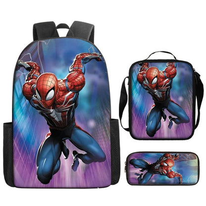 Spider-Man Kids’ School Kit: Backpack, Lunch Bag & Pencil Case