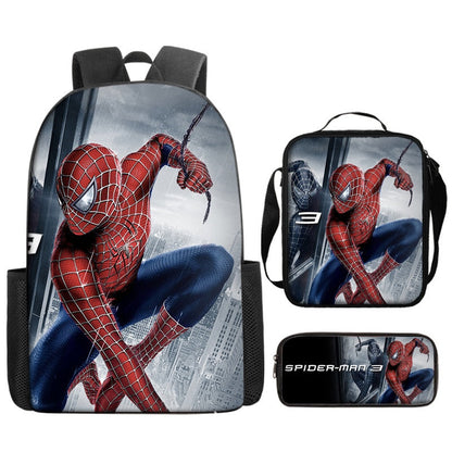Spider-Man Kids’ School Kit: Backpack, Lunch Bag & Pencil Case