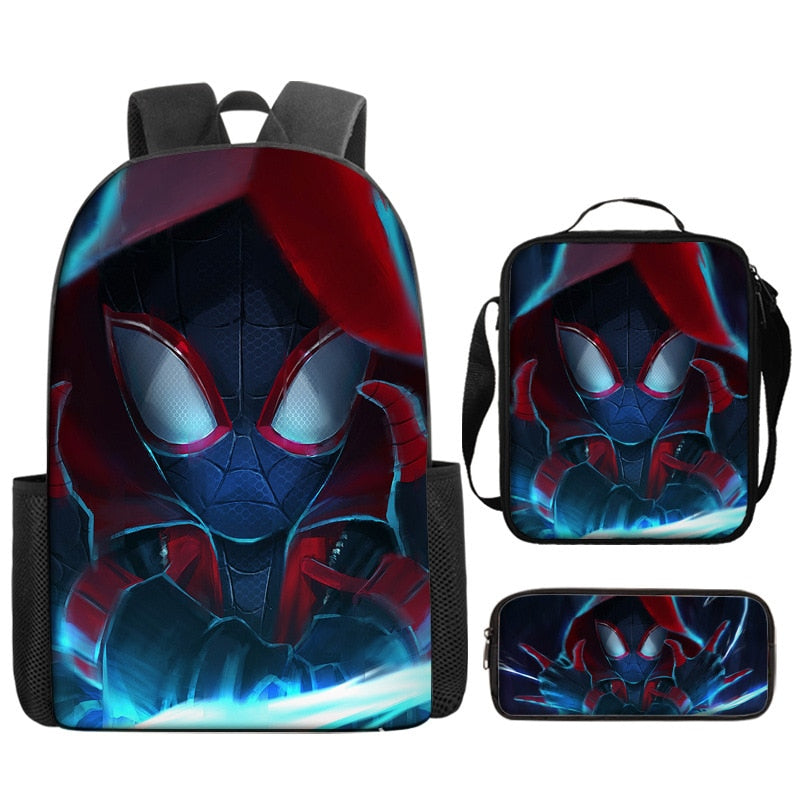 Spider-Man Kids’ School Kit: Backpack, Lunch Bag & Pencil Case