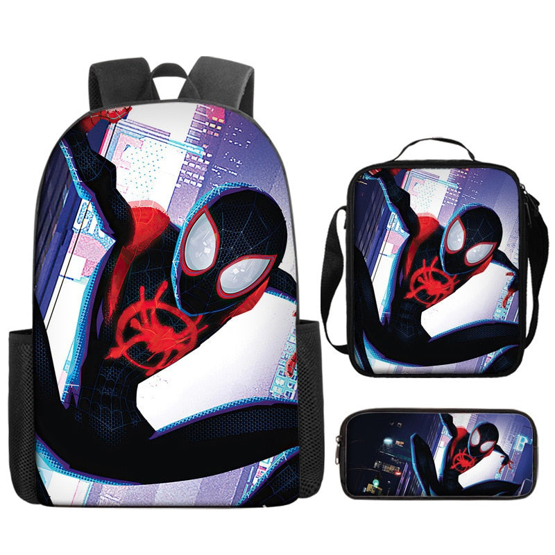 Spider-Man Kids’ School Kit: Backpack, Lunch Bag & Pencil Case