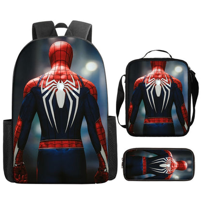 Spider-Man Kids’ School Kit: Backpack, Lunch Bag & Pencil Case