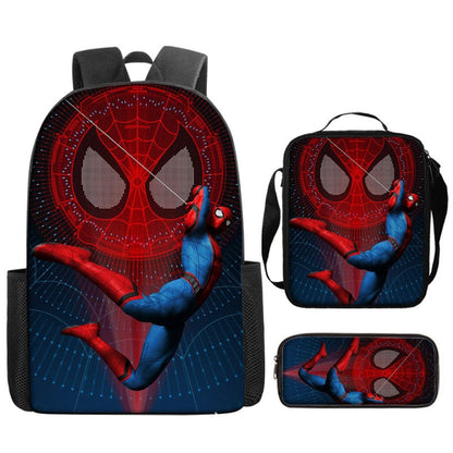 Spider-Man Kids’ School Kit: Backpack, Lunch Bag & Pencil Case
