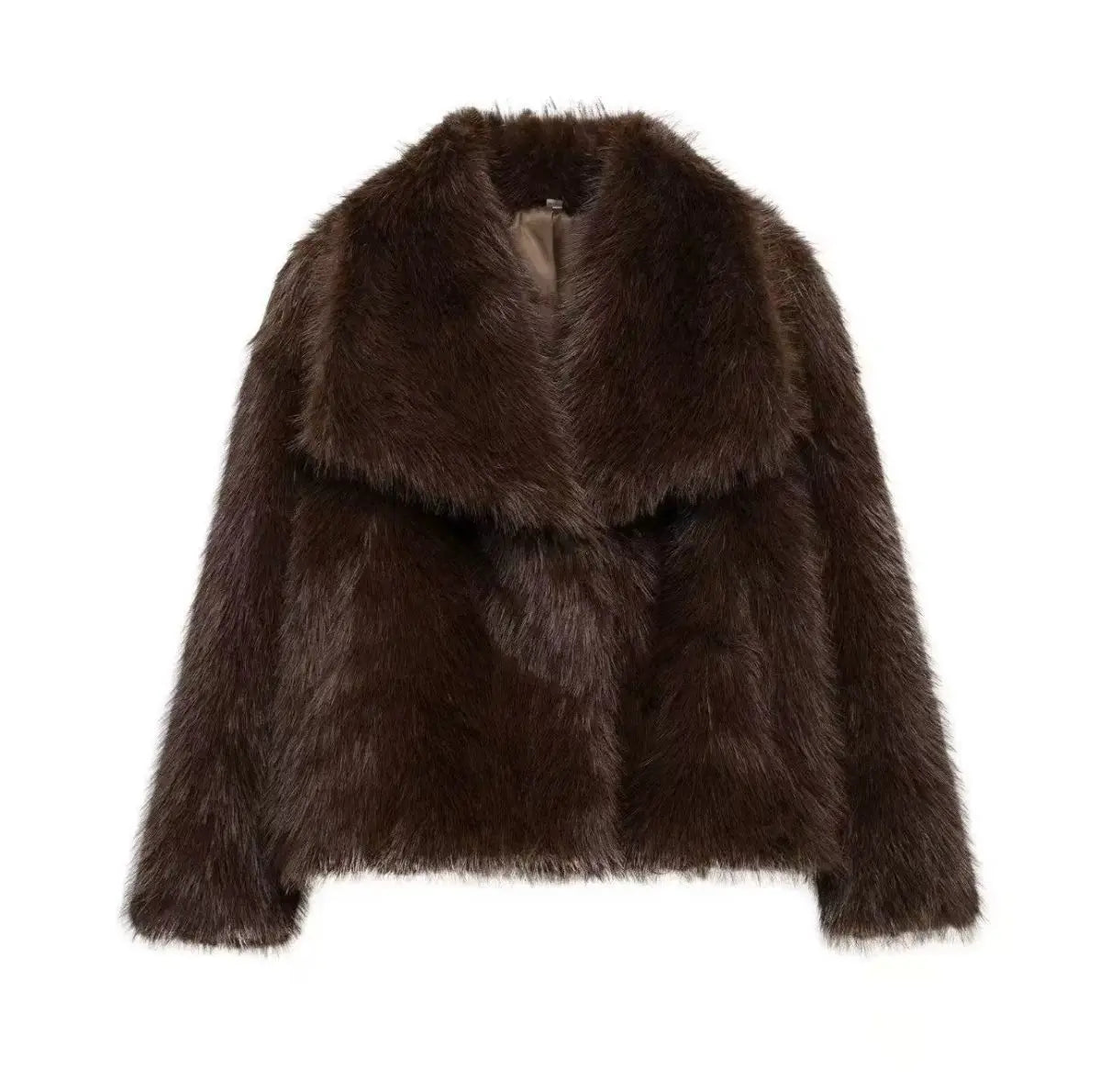 Women's Faux Fur Winter Coat – Soft & Warm