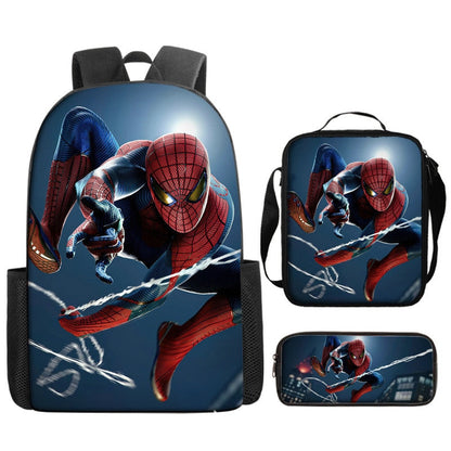 Spider-Man Kids’ School Kit: Backpack, Lunch Bag & Pencil Case