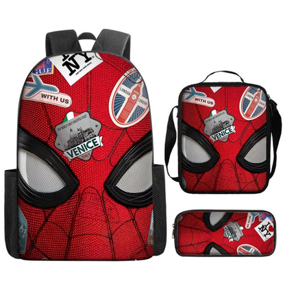 Spider-Man Kids’ School Kit: Backpack, Lunch Bag & Pencil Case