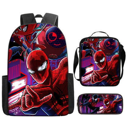 Spider-Man Kids’ School Kit: Backpack, Lunch Bag & Pencil Case