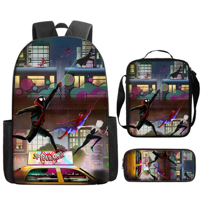 Spider-Man Kids’ School Kit: Backpack, Lunch Bag & Pencil Case