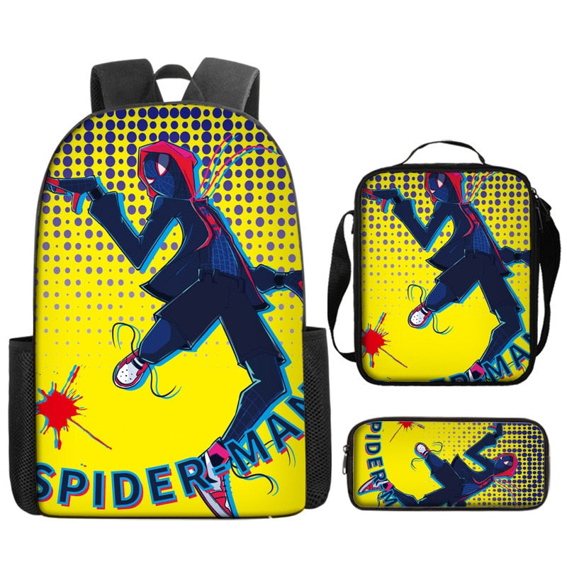 Spider-Man Kids’ School Kit: Backpack, Lunch Bag & Pencil Case