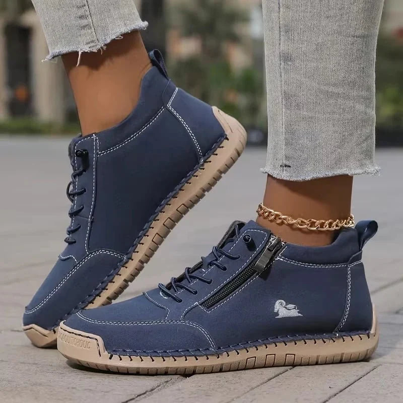MAEVE - Comfortable Orthopaedic Trainers with Side Zip