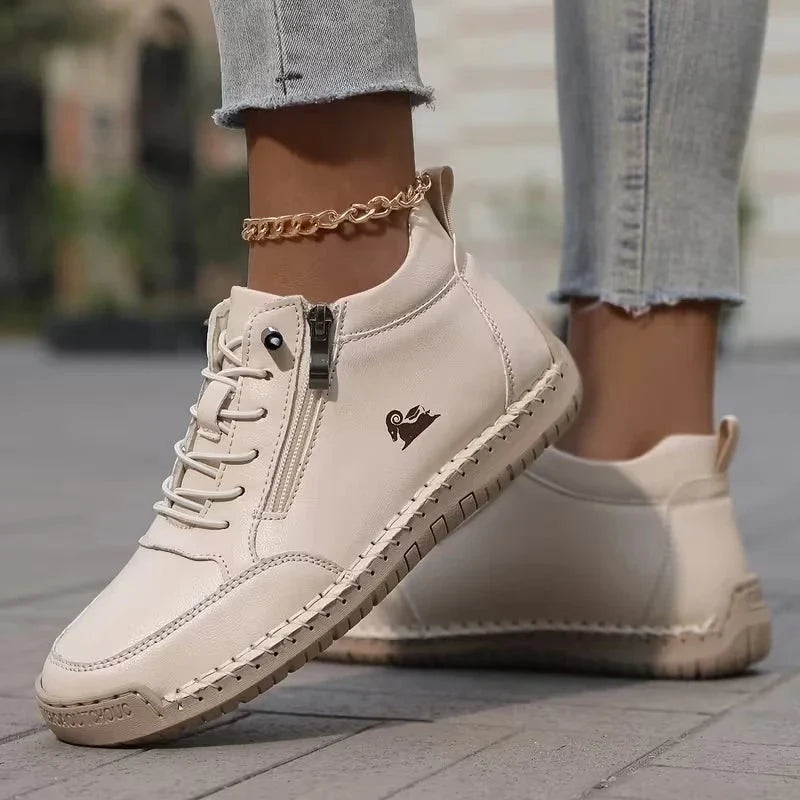 MAEVE - Comfortable Orthopaedic Trainers with Side Zip