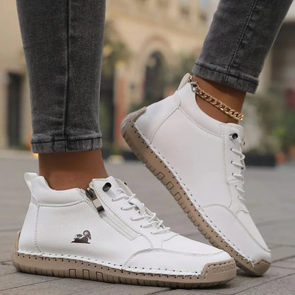 MAEVE - Comfortable Orthopaedic Trainers with Side Zip