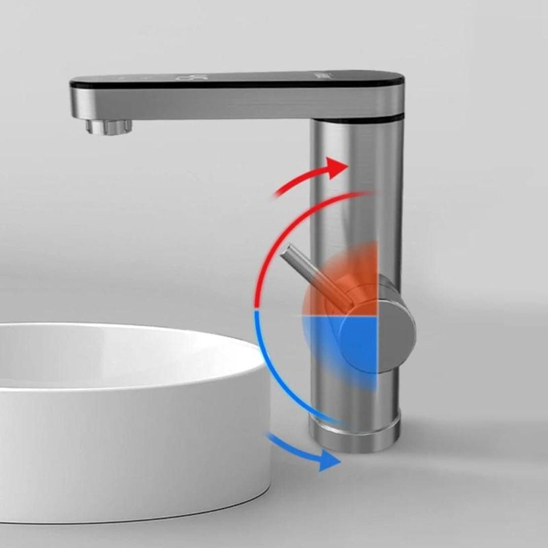 ThermoFlex™ - Electric Instant Hot Water Tap with Touch LED Display – 220–240V
